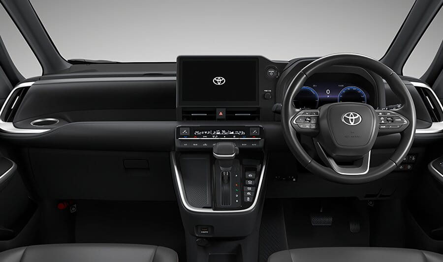 New Toyota Noah Hybrid SZ photo: Cockpit view image (driver seat picture)